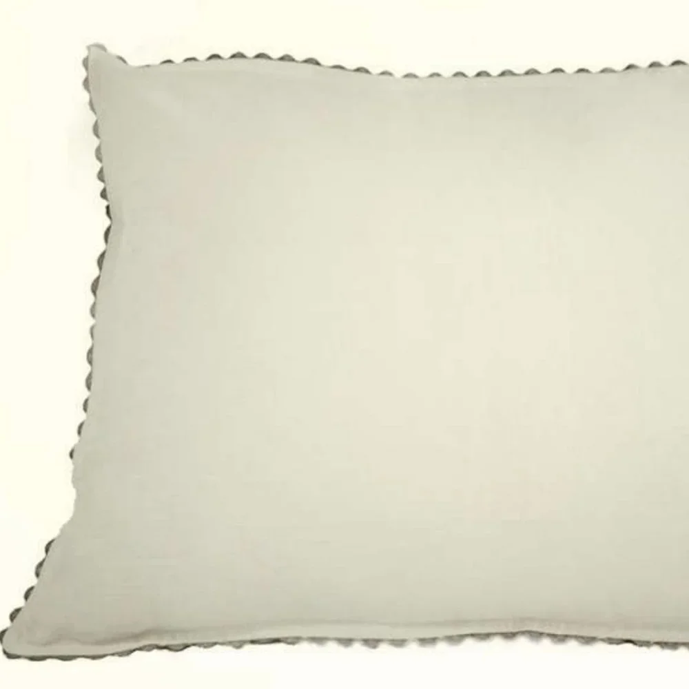 Dransfield & Ross Elizabeth Street Driftwood Linen Euro Sham